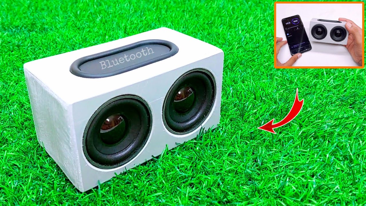 How To Make 20 Watt Bluetooth Speaker || DIY Mini Bluetooth Speaker