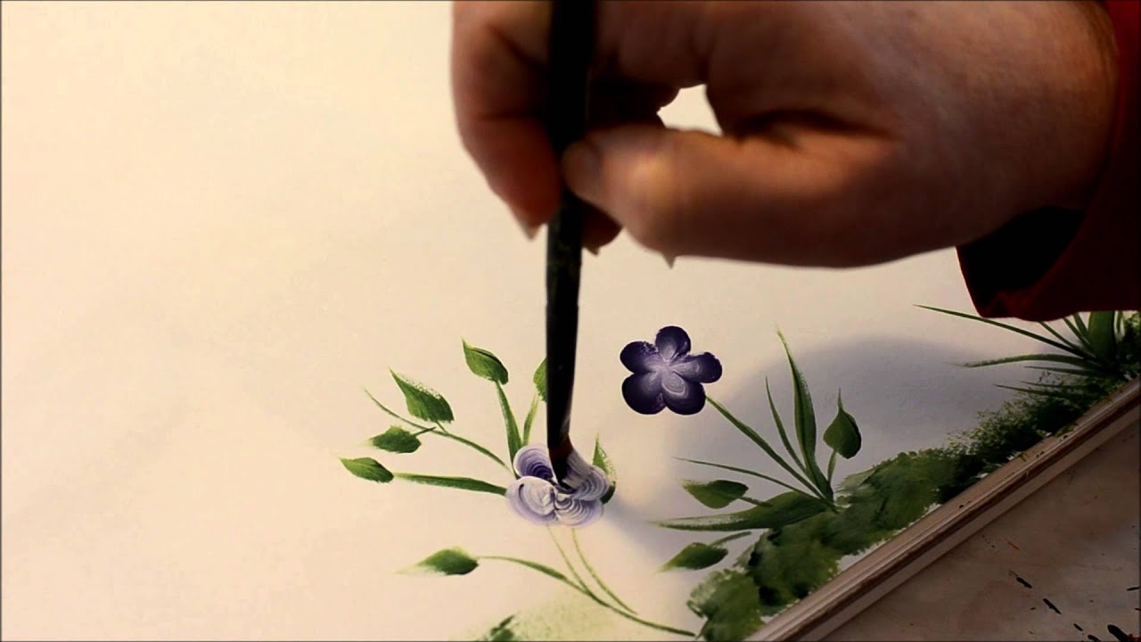 5 petal flower stems