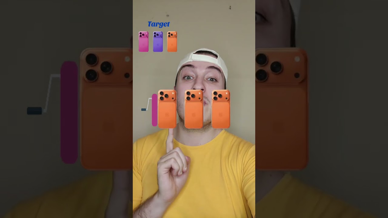 Iphone 17 Pro Max Cosmic Orange 🍔#brainrot #tiktok #usa Part 93
