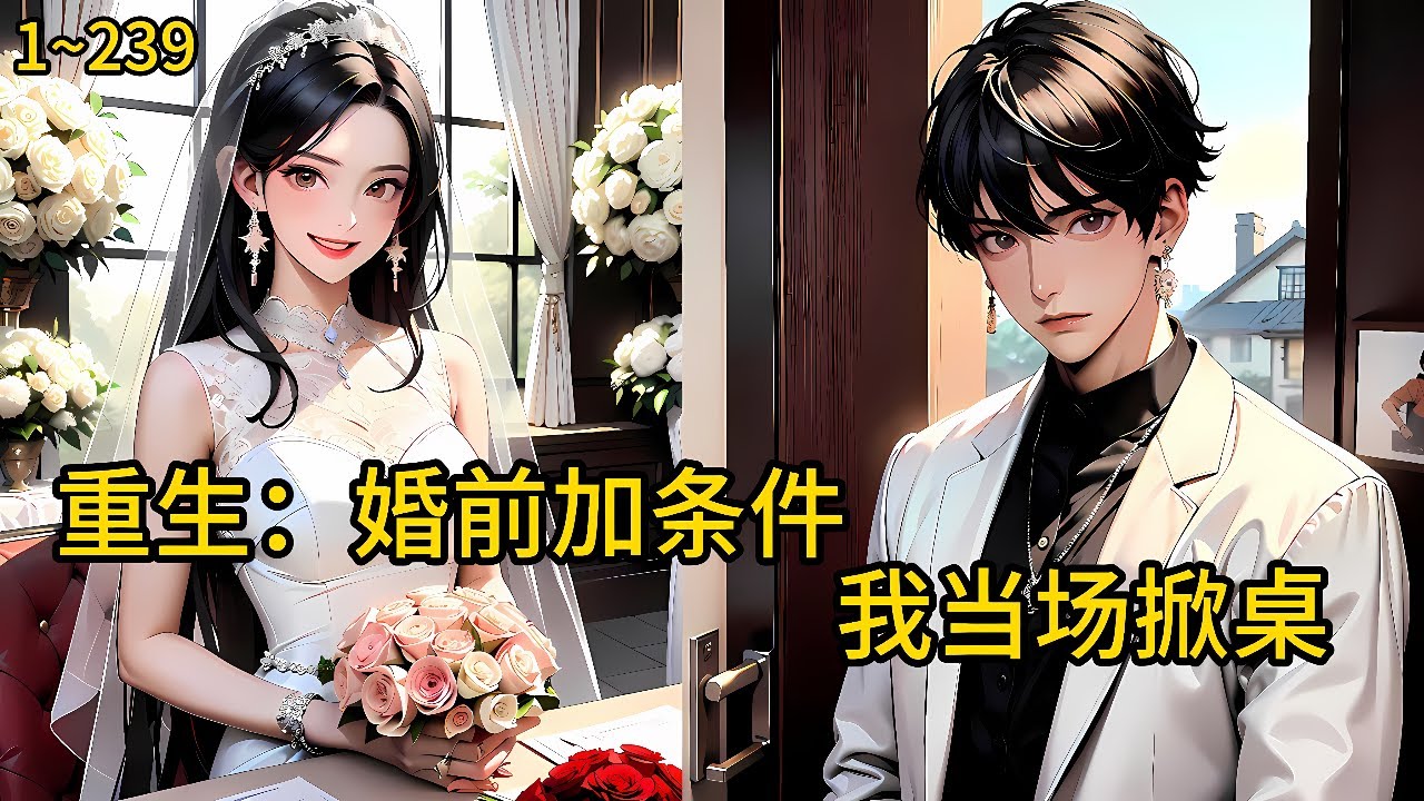 在前世,只可惜舔到最后,一无所有。重生归来,田宇幡然醒悟。结婚前加条件？老子当场掀桌《重生：婚前加条件？我当场掀桌》1~239 #热血#小说推荐 #漫畫#有声小说#狗血#爽文