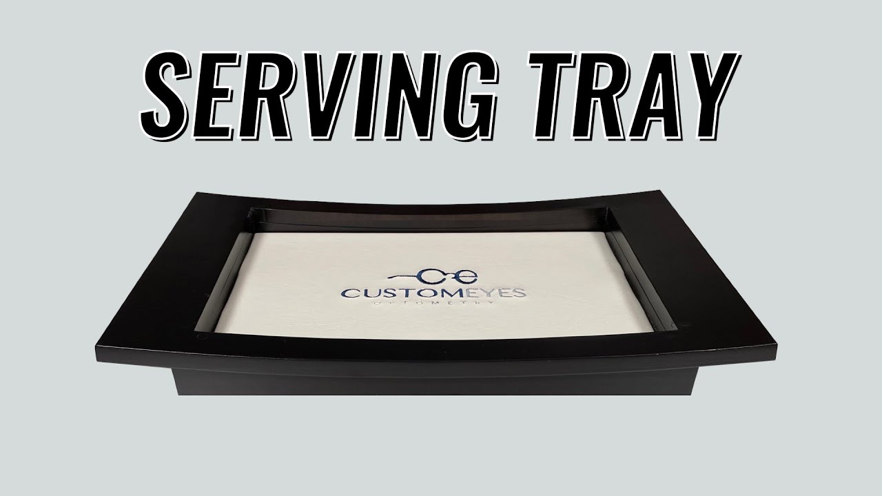 I Made a Serving Tray with Curved Handles