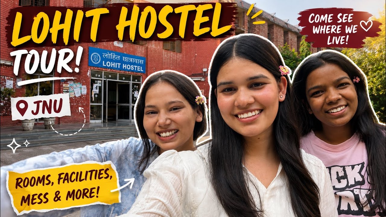 Lohit Hostel Tour | JNU |