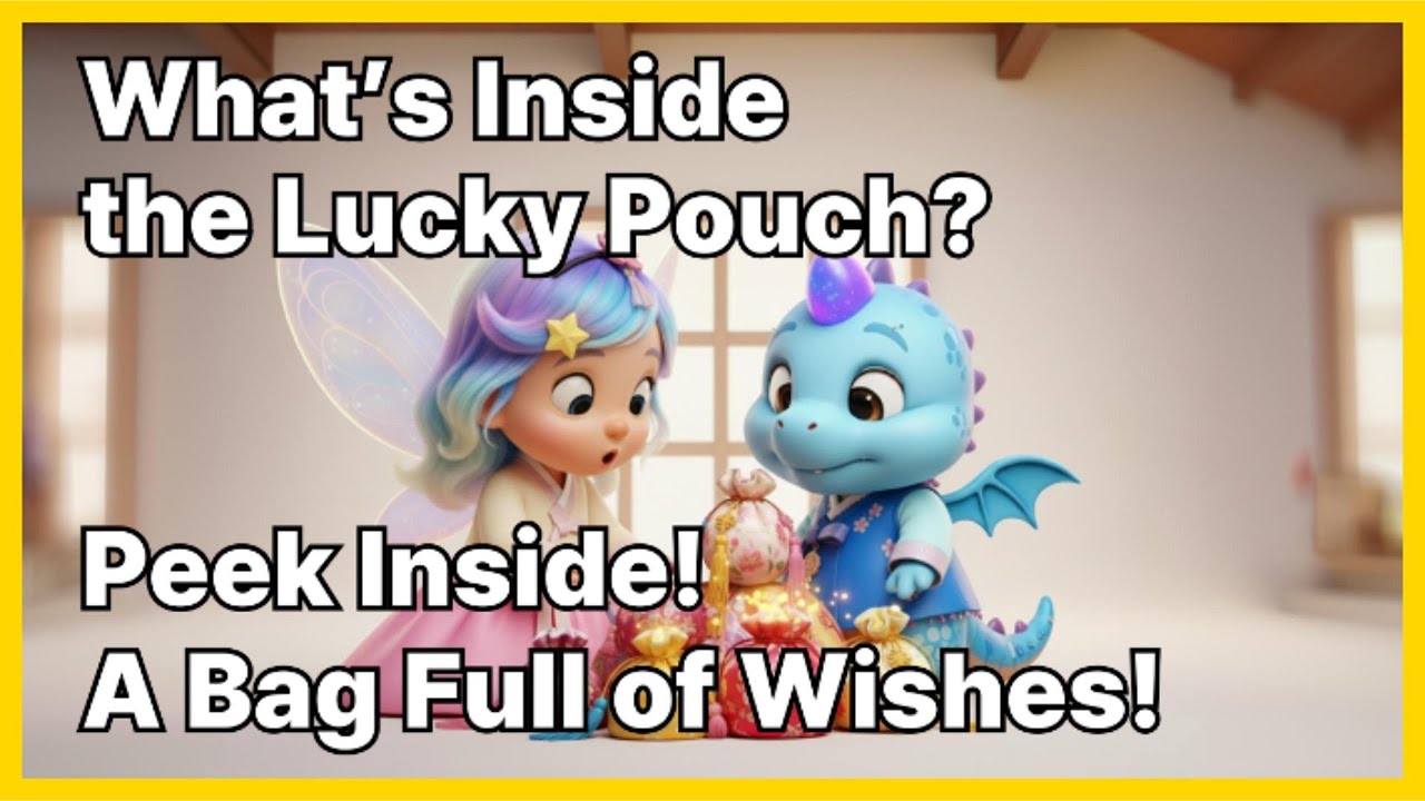 🎵What’s Inside the Lucky Pouch? 🧧 | Korean New Year Kids Song | Melo & Meloo Kids