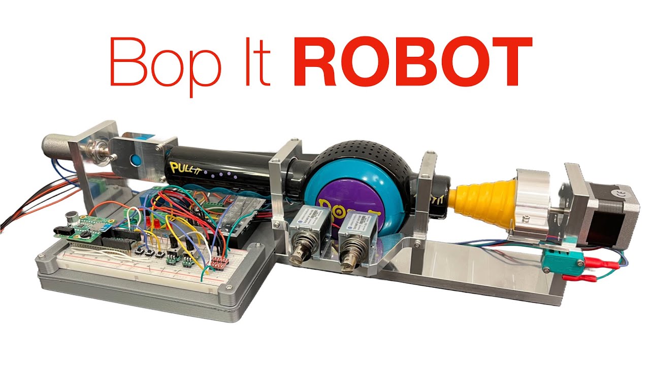Bop It Playing Robot