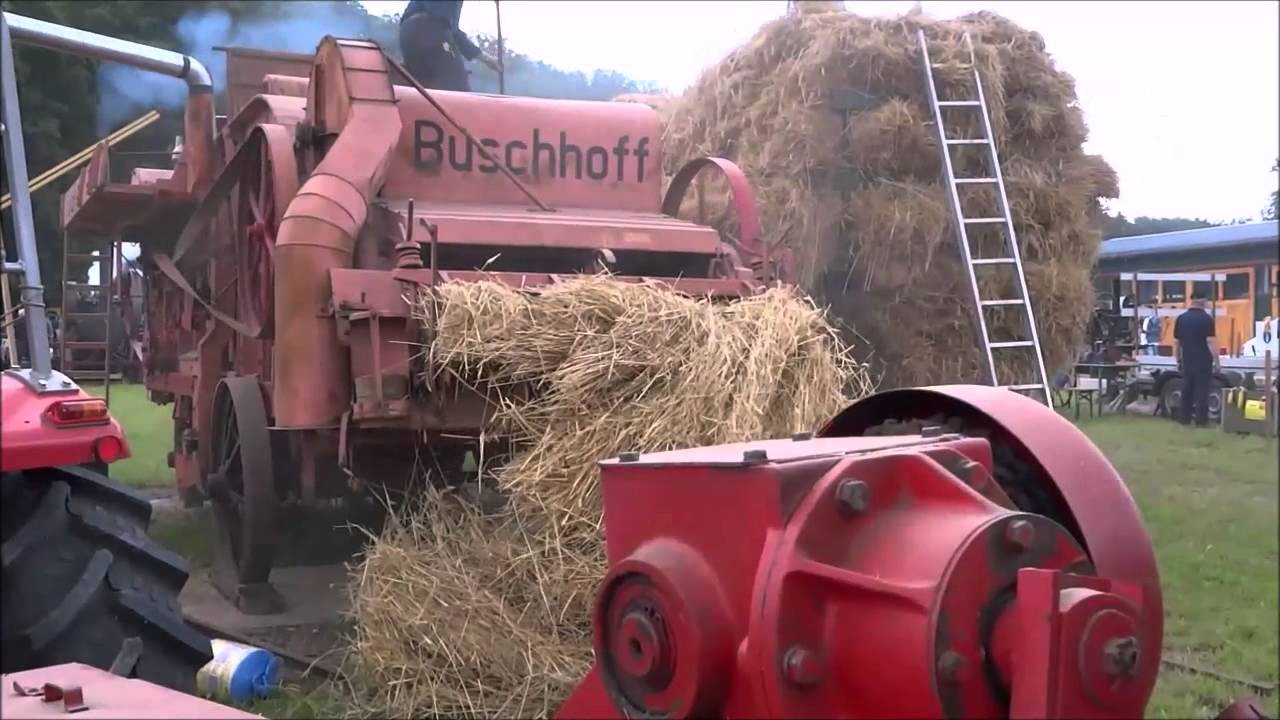 Ackerkralle Beselich Niedertiefenbach Traktortreffen 2014 Korn dreschen