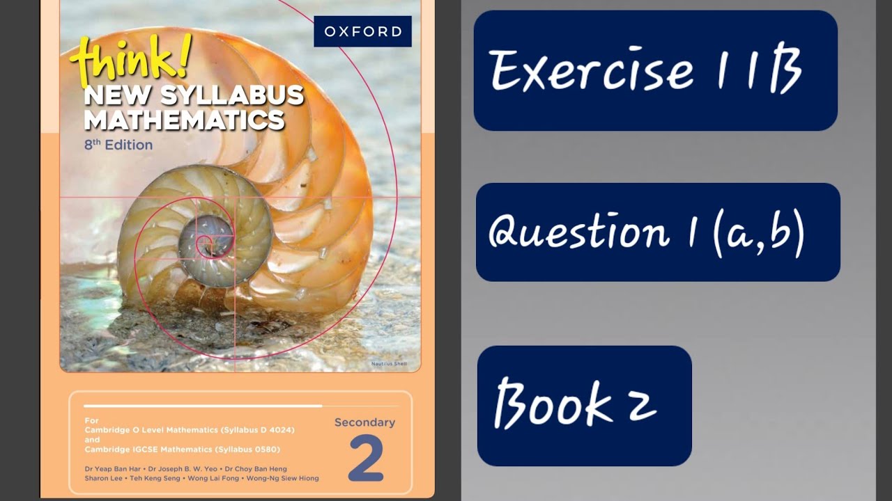 Exercise 11B (Volume of Prism) Question 1(a, b) Think New Syllabus Mathematics 8th Edition Book 2