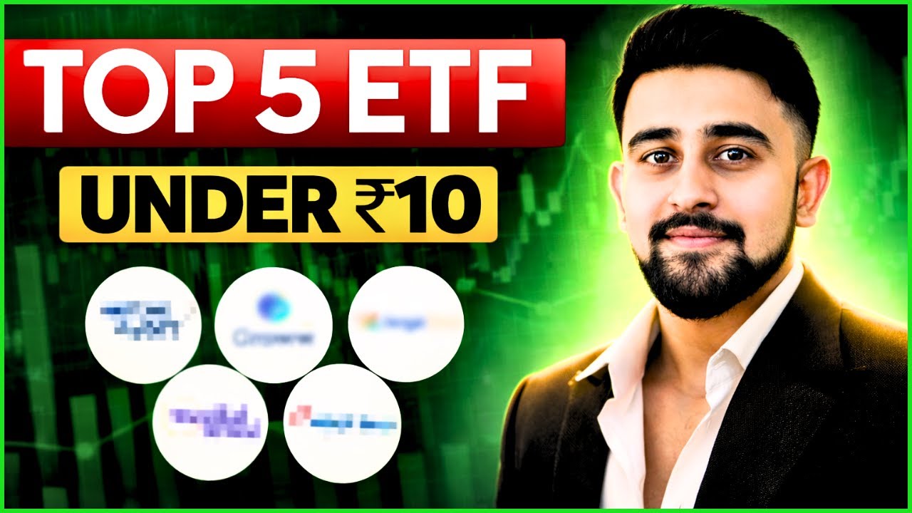 Top 5 ETFs Under ₹10 in India 😱 | Best Penny ETFs to Invest in 2026