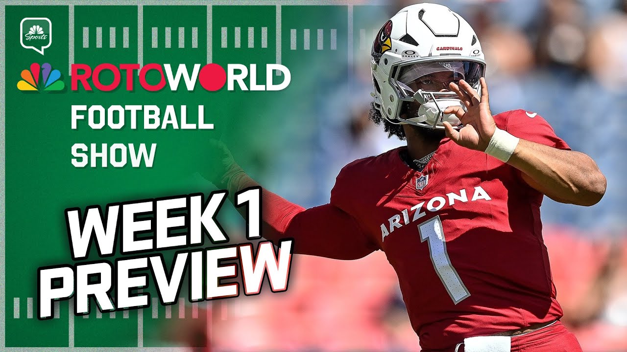 Week 1 Preview: Packers, Bills and Rams WRs + more | Rotoworld Football Show (FULL SHOW)