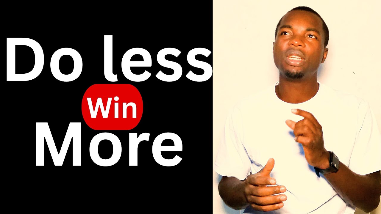Achieve More With Less Effort | The Simple System That Changed Everything