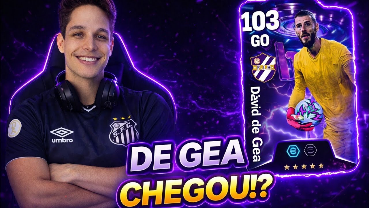 EFOOTBALL 2026 AO VIVO 🔥 DE GEA CHEGOU!? 😳 PRÉ ATUALIZAÇÃO + RUMO À 1ª DIVISÃO!