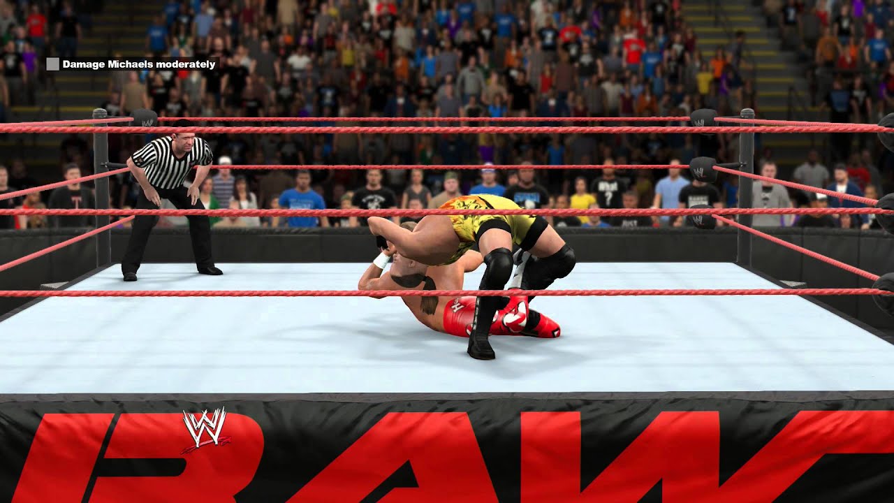 WWE 2K15: HBK Шон Майклз против Роба Ван Дама — чемпион мира в тяжёлом весе | Геймплей PS4