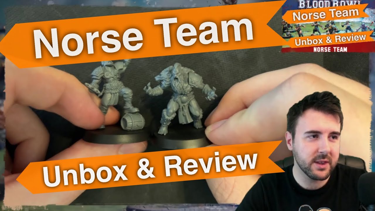 Norse Team Unbox & Review - Blood Bowl (Bonehead Podcast)