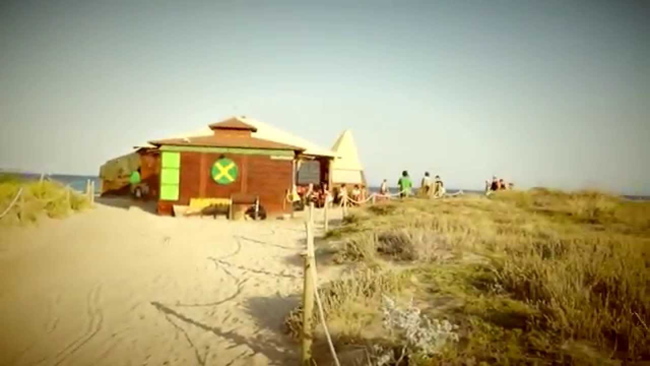 Xiringuito de la Platja de la Rubina.