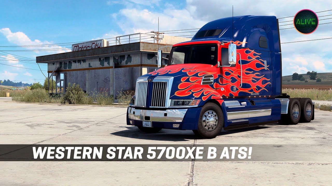 НОВЫЙ ГРУЗОВИК В #ATS - WESTERN STAR 5700XE - ОБЗОР