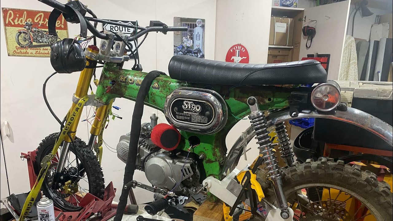 Restomod Honda ST90 Part 1