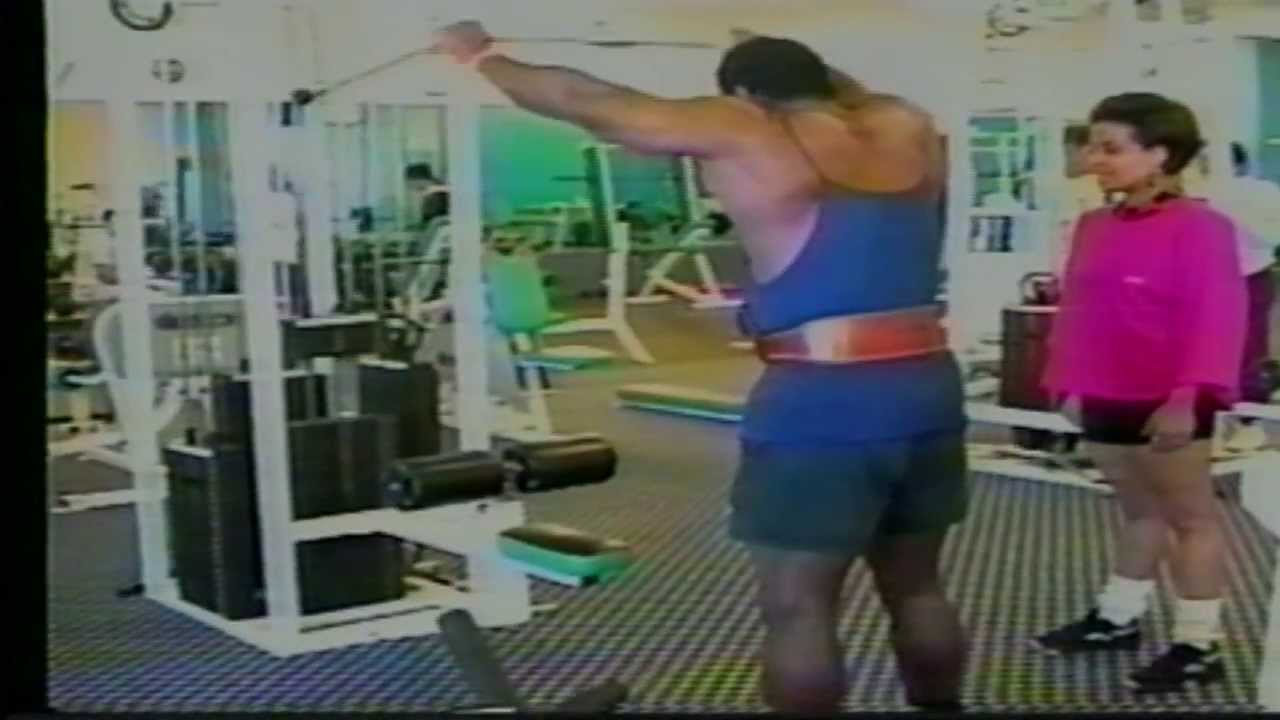 Serge Nubret Training DVD - Chapter 6 Back