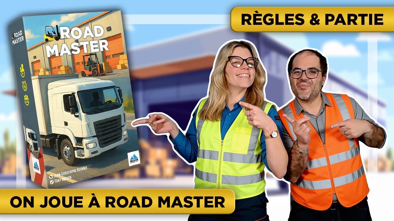 ON JOUE À ROAD MASTER ! Règles + Partie + Avis | Jeu de Société Bouvier International