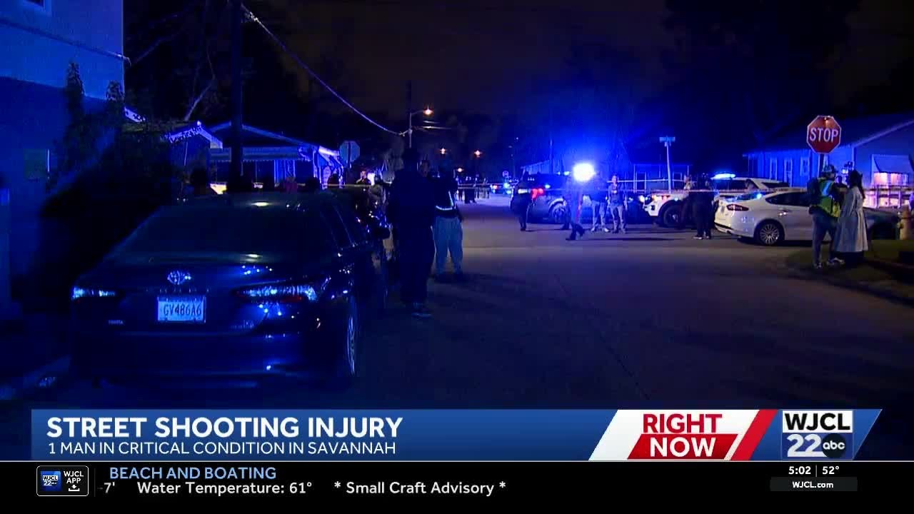 1 person injured in Chester Street shooting in Savannah