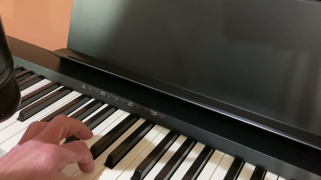 Roland FP-10 (PHA-4) action noise test