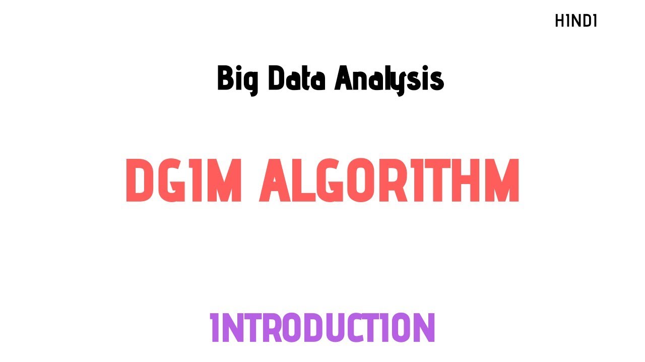 DGIM Algorithm | Big Data Analytics in Hindi