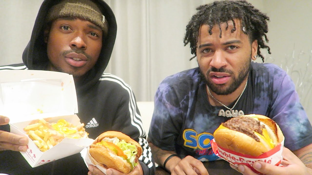 In-N-Out Mukbang w/McQueen (On Dating his Sister! , Going Vegan & How Our Friendship is Now)