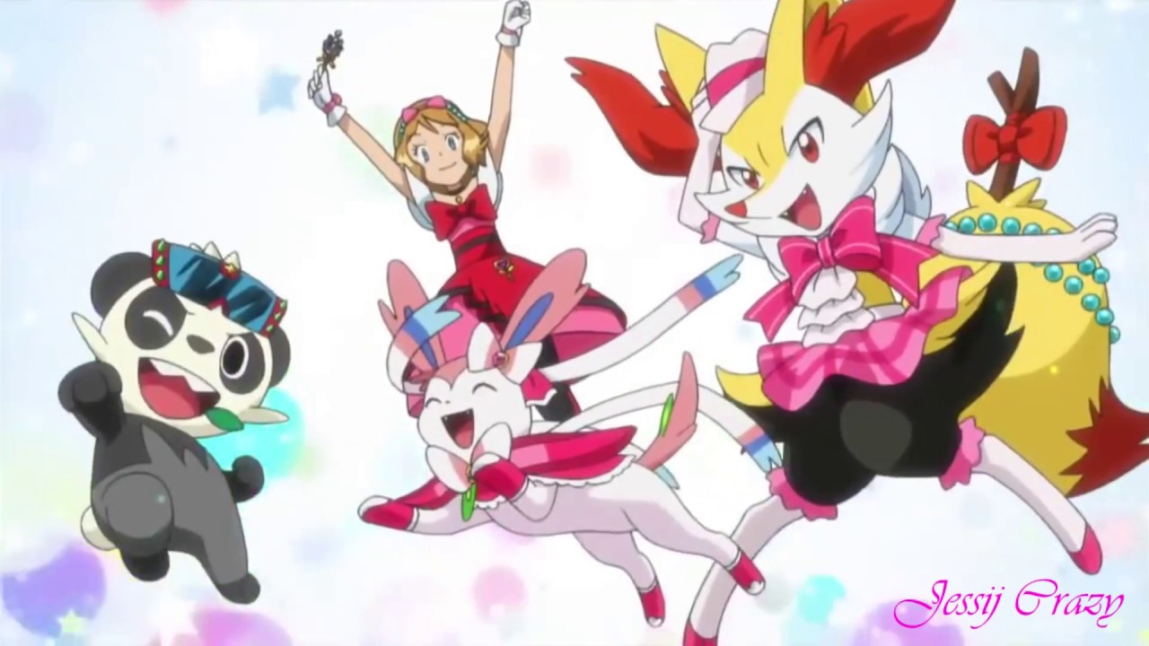 Serena Braixen & Sylveon AMV | Bang Bang (request)