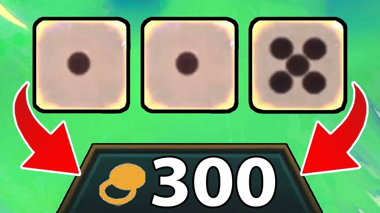 Roll Dice = 300 Gold Cash Out !??