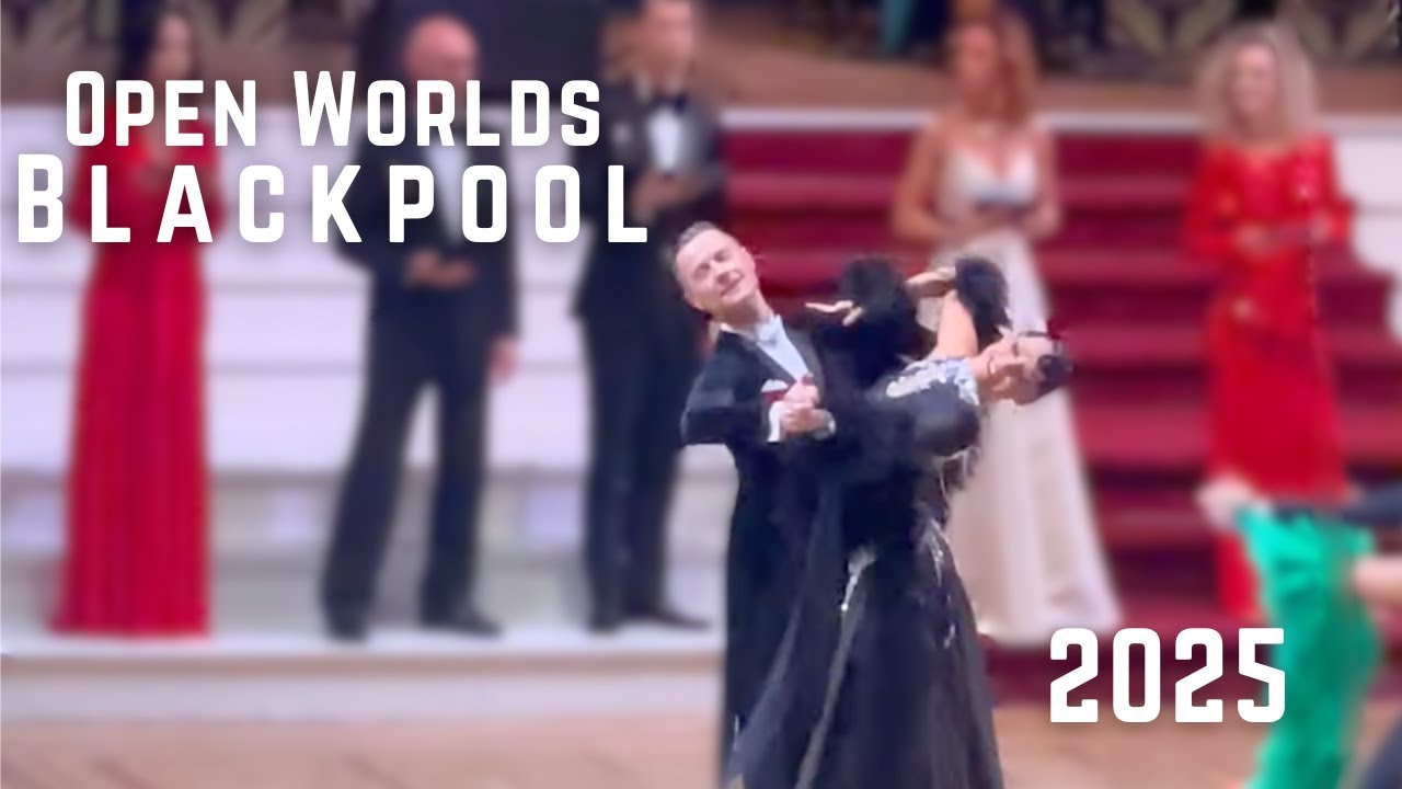 Stanislav Zelianin & Irina Cherepanova I Foxtrot I The Open Worlds Blackpool I 2025 I Pro Ballroom