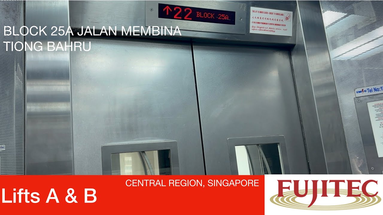 HDB Block 25A Jalan Membina (Tiong Bahru) || Fujitec Elevator 
