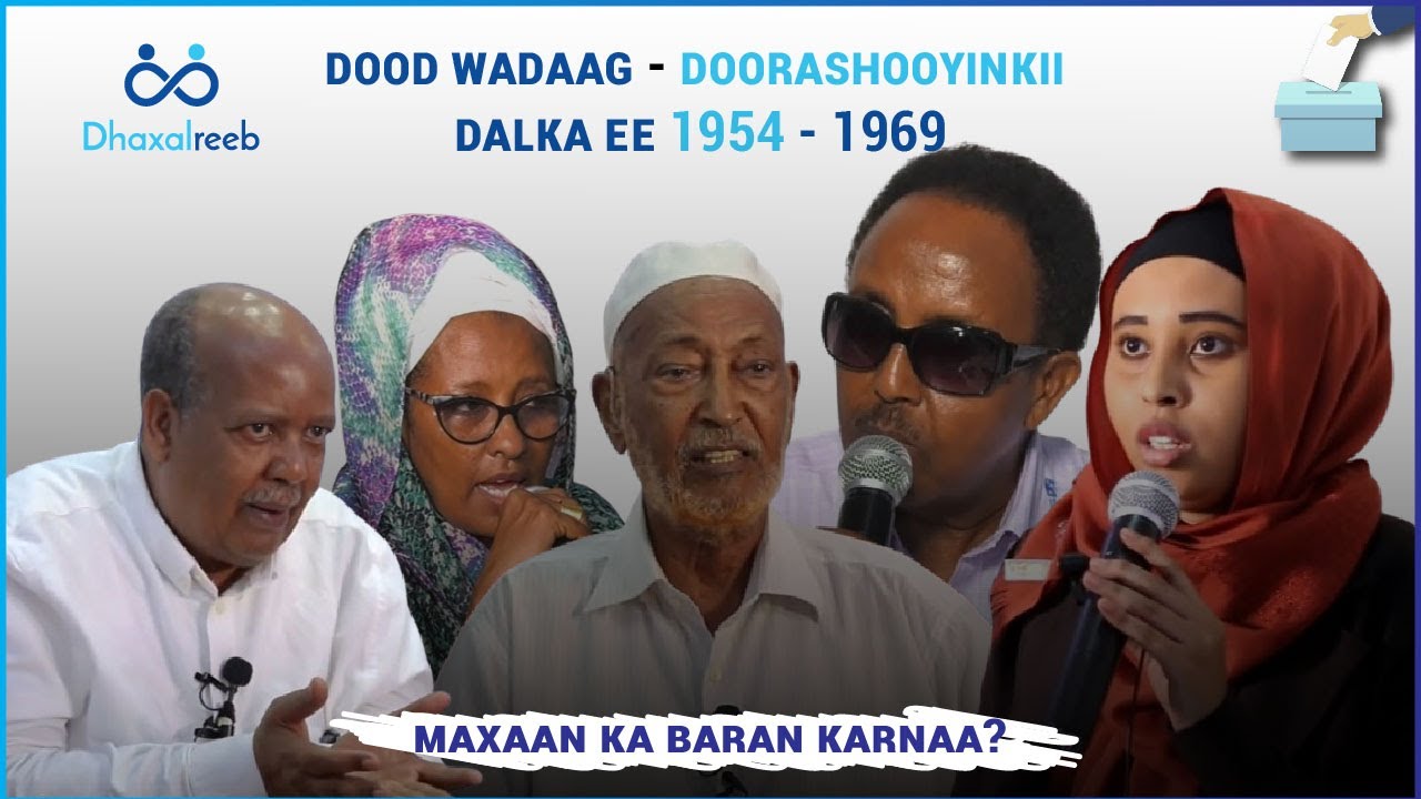 DOOD WADAAG - DOORASHOOYINKII DALKA EE 1954 - 1969: MAXAAN KA BARAN KARNAA?