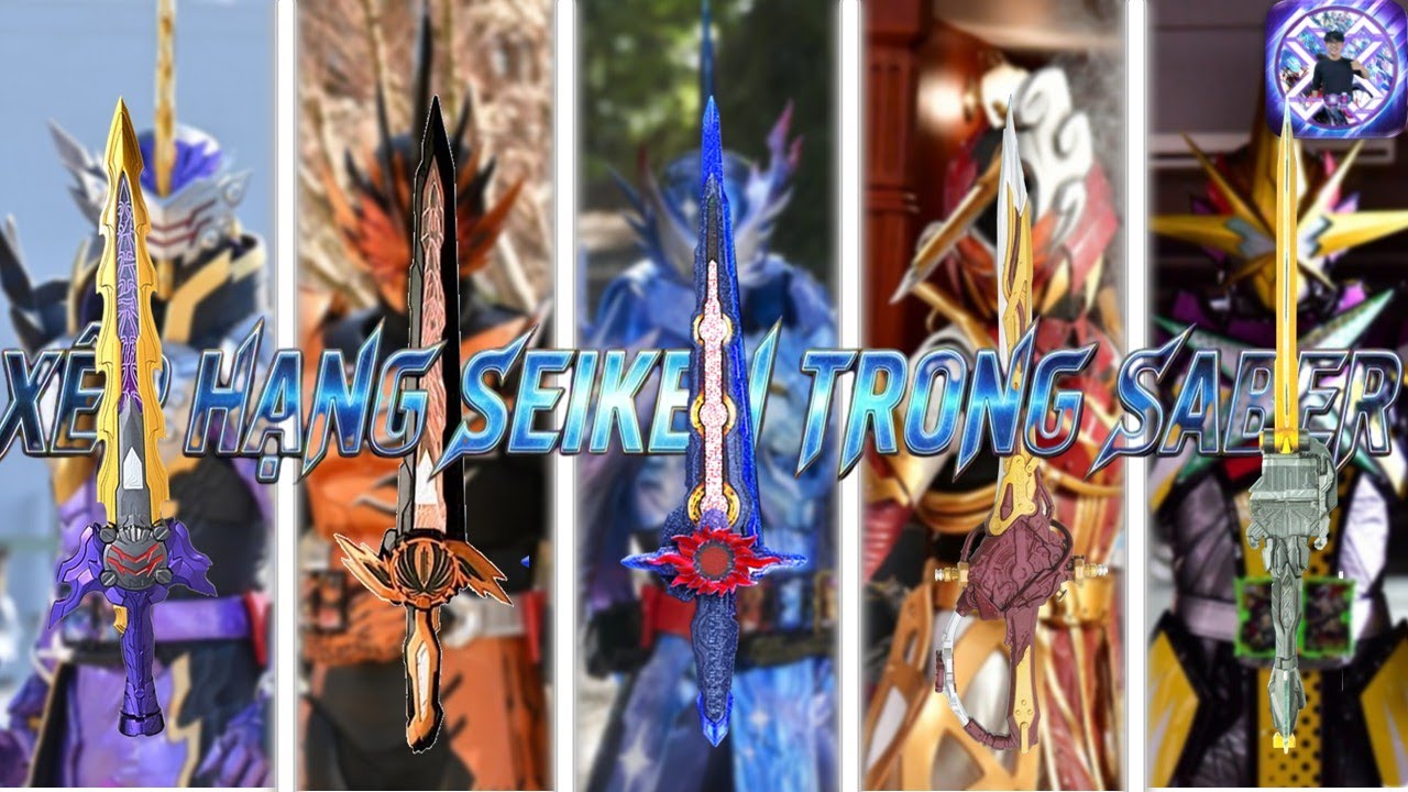 Xếp Hạng Sức Mạnh 11 THÁNH KIẾM Trong Kamen Rider Saber | Ai Là Số 1? - Riderxall