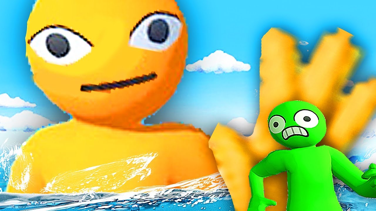 【屌德斯&小熙】 橡皮人大亂鬥 連吃兩個馬裏奧變大蘑菇後變成了巨人