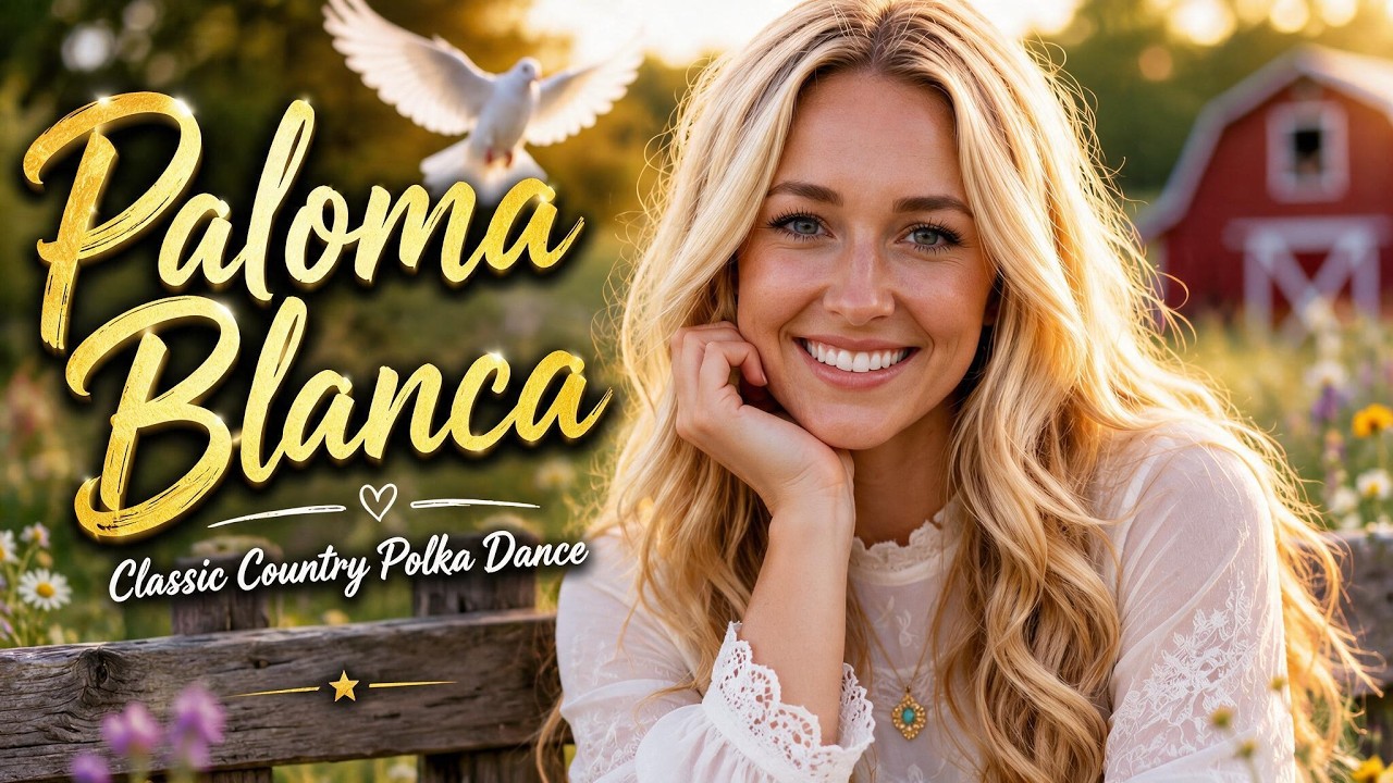 Paloma Blanca | Classic Country Polka Dance | Official Lyric Video