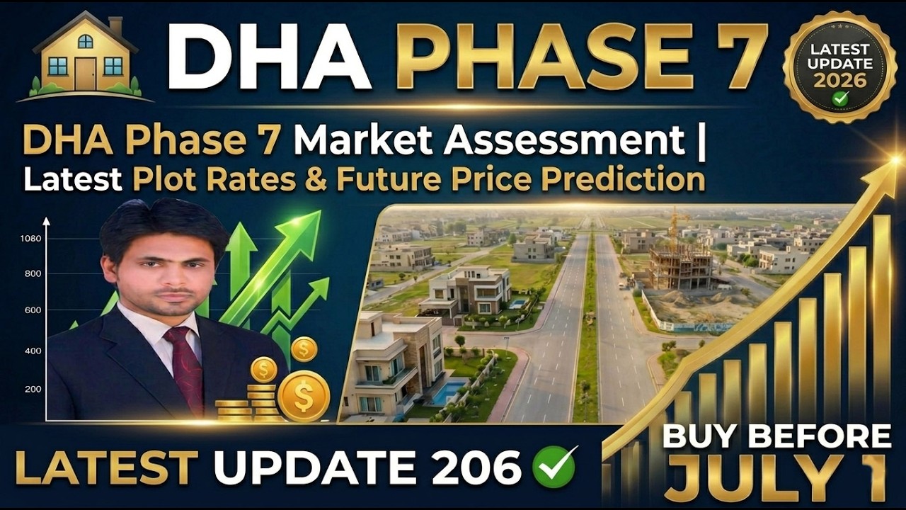 DHA Lahore Phase-7 Current Real Estate Rates Post Tax Impact Update - Latest Plot Prices