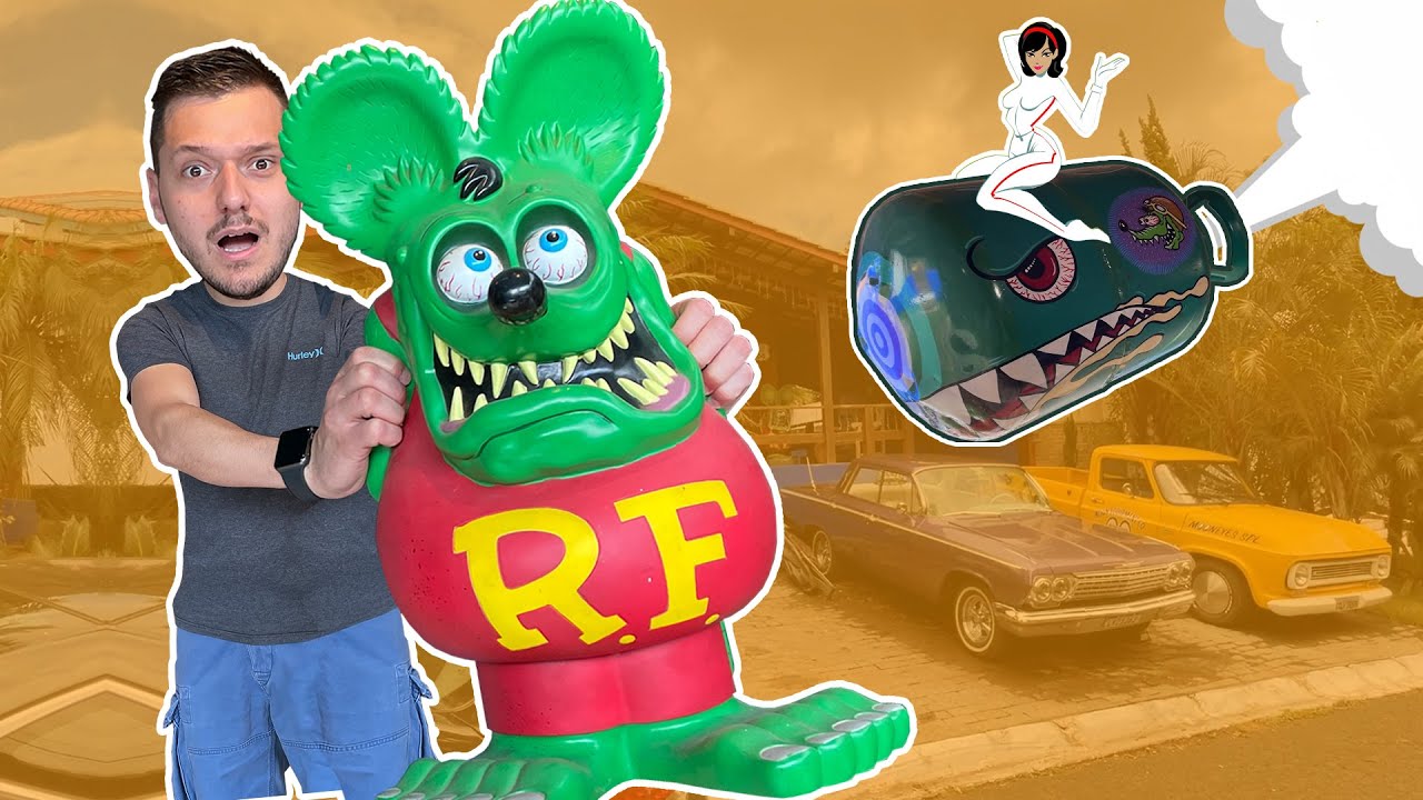 MUSEU MATCHBOX, MOONEYES E RATFINK NO BRASIL?