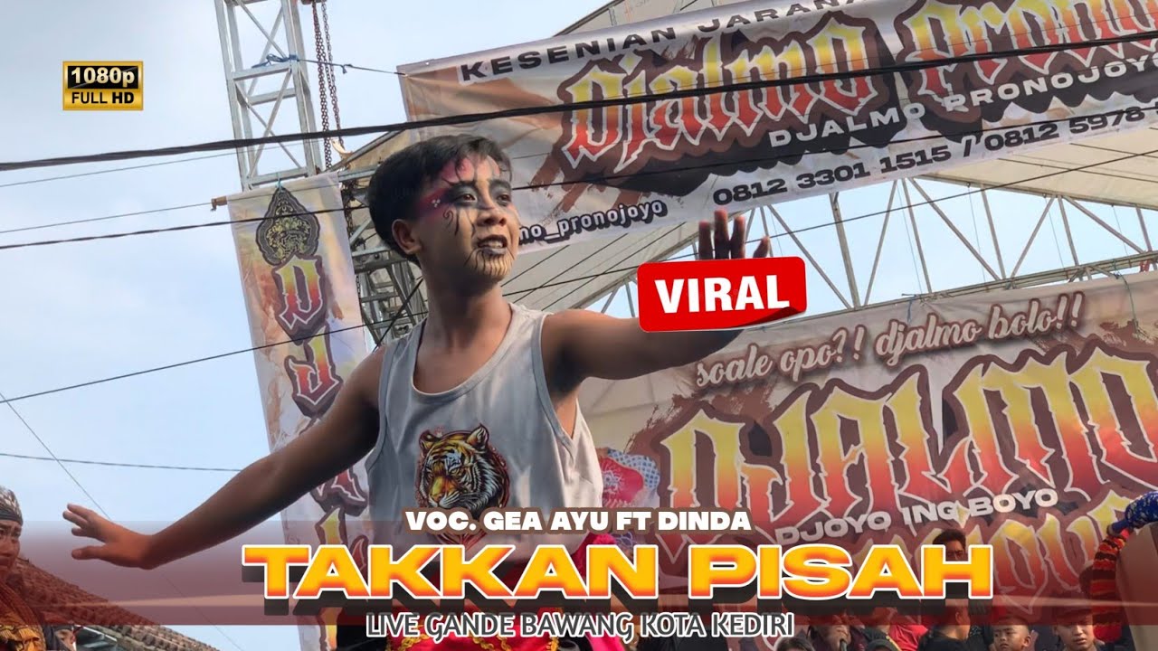 LAGI VIRAL NIH❗❗TAKKAN PISAH GEA AYU FT DINDA DJALMO PRONOJOYO LIVE BAWANG KOTA KEDIRI