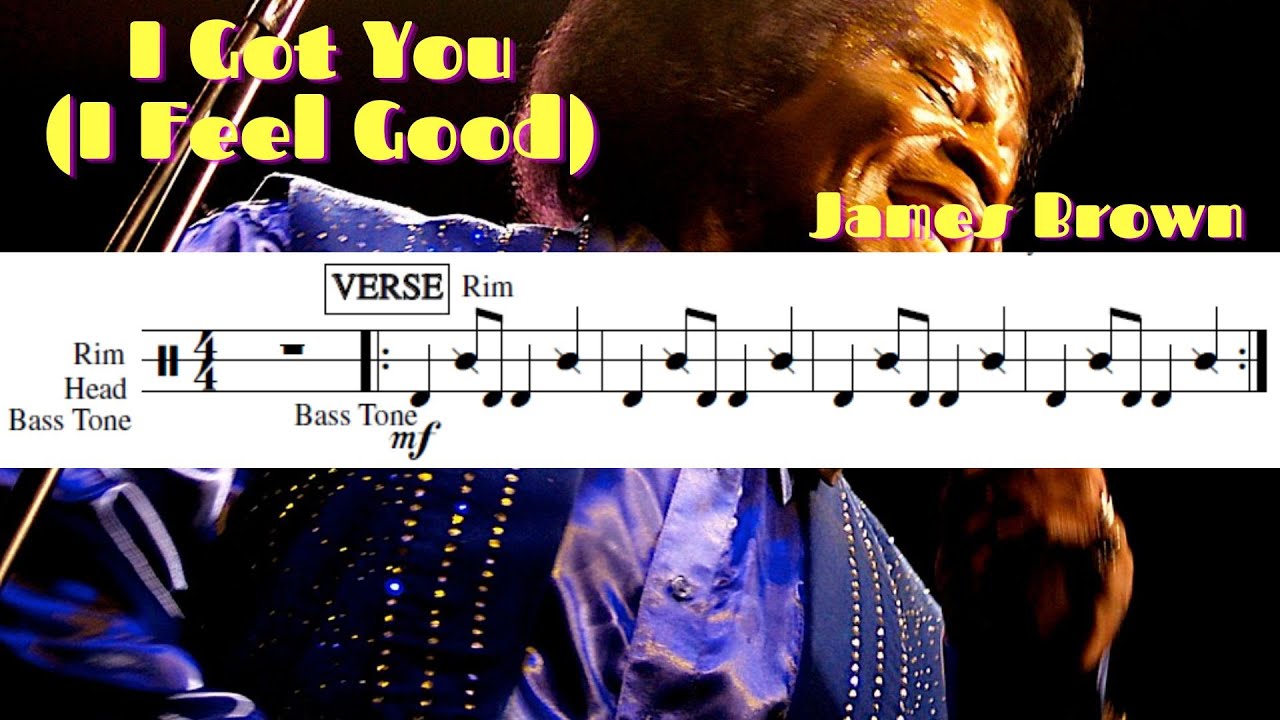 I Got You (I Feel Good) Bucket Drum Play Along
