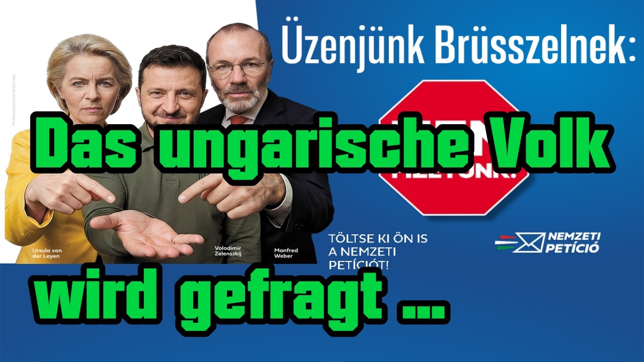 Ungarn befragt seine Bürger zu Thema: 