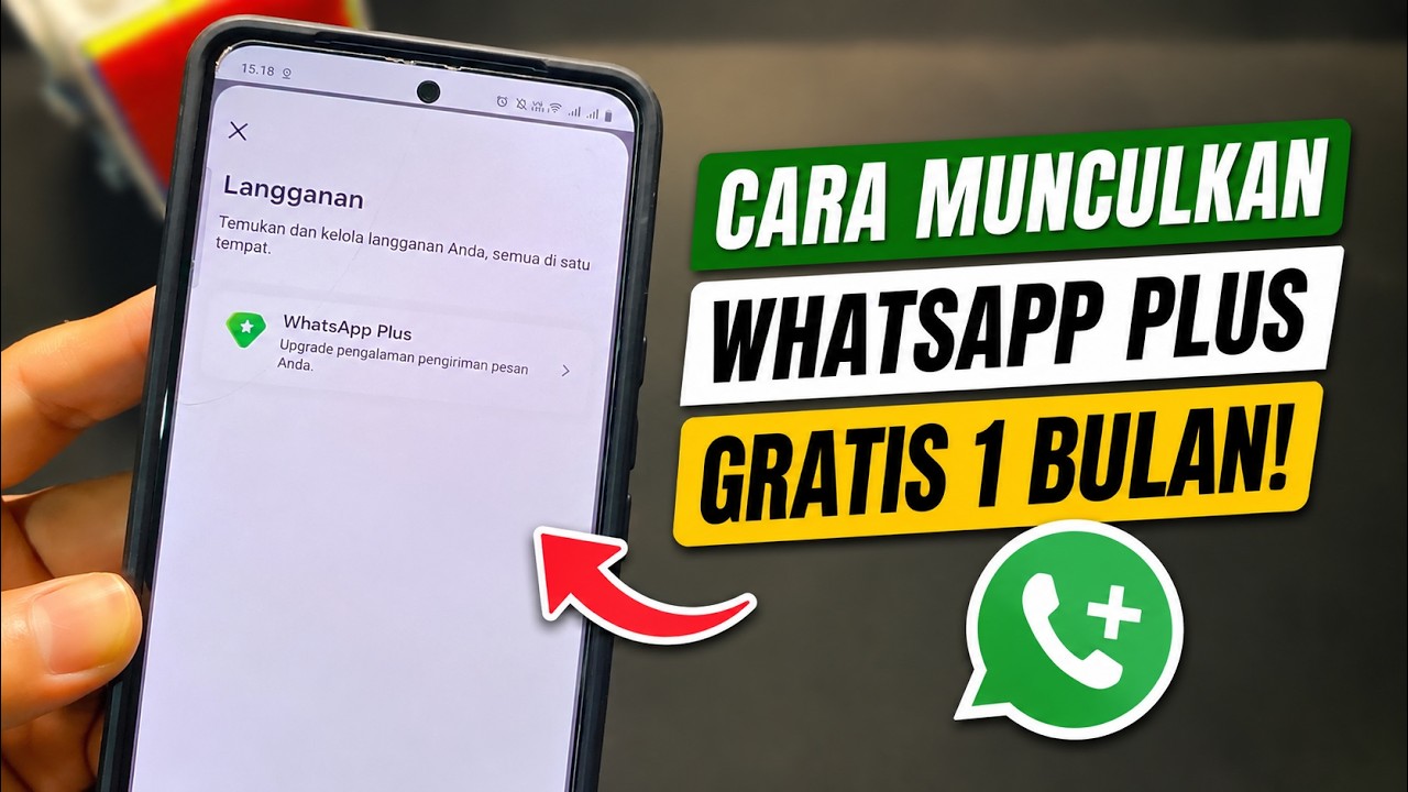 Cara Munculkan Fitur WhatsApp Plus Bisa Gratis satu Bulan