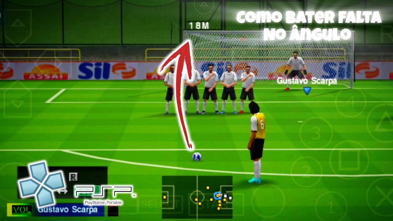 COMO BATER FALTA CERTO NO ÂNGULO NO BOMBA PATCH DE PS2 E PPSSPP