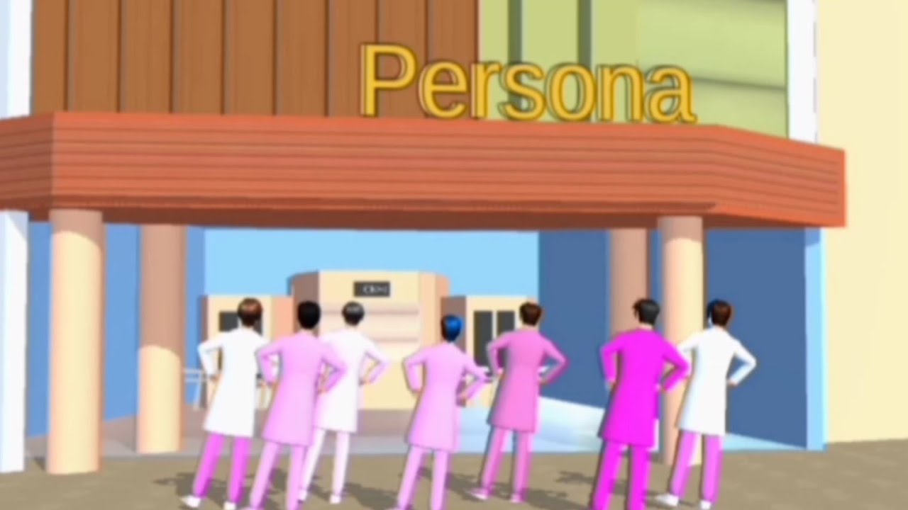 BTS(방탄소년단) '작은 것들을 위한 (Boy With Luv)(ft.Halsey) Vr.Sakura School Simulator