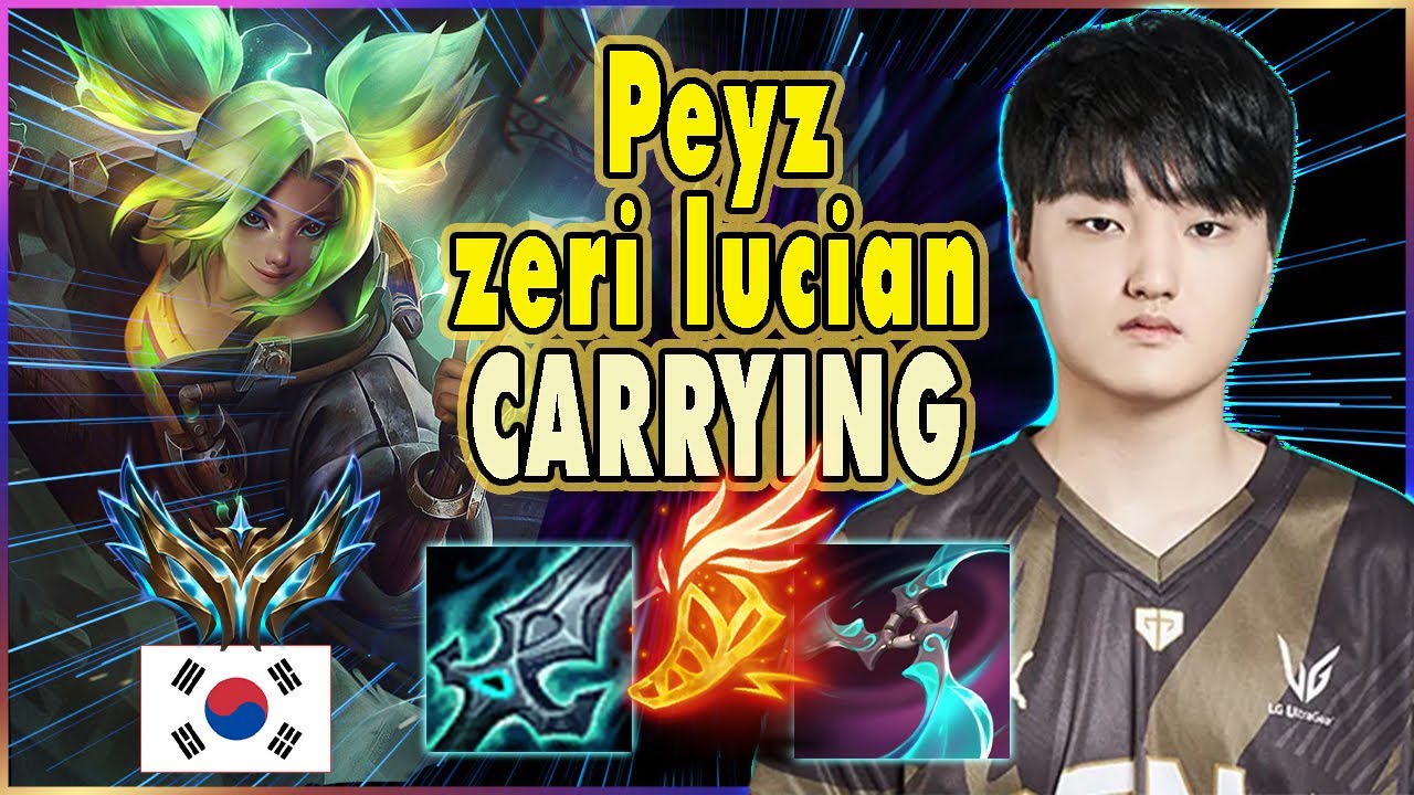 GEN G Peyz ZERI LUCIAN ADC CLEAN || PEYZ STREAM 05-JUNE-2024