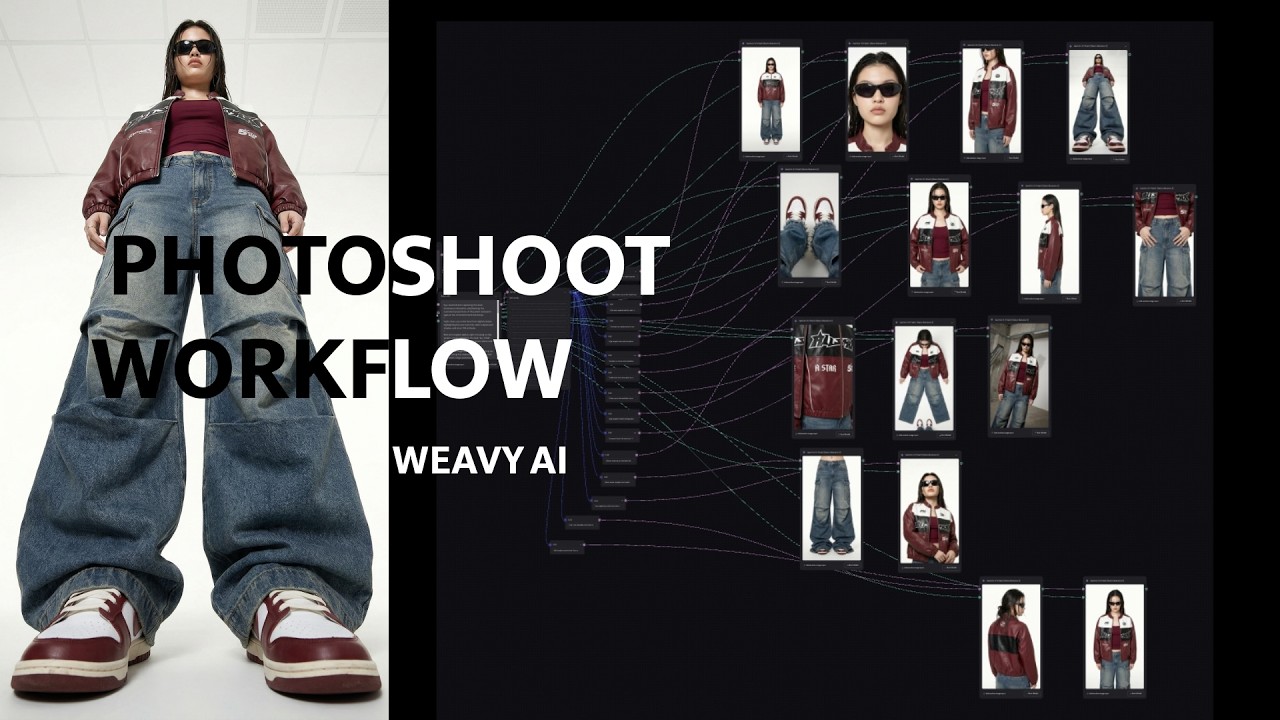 Photoshoot Workflow: Weavy AI
