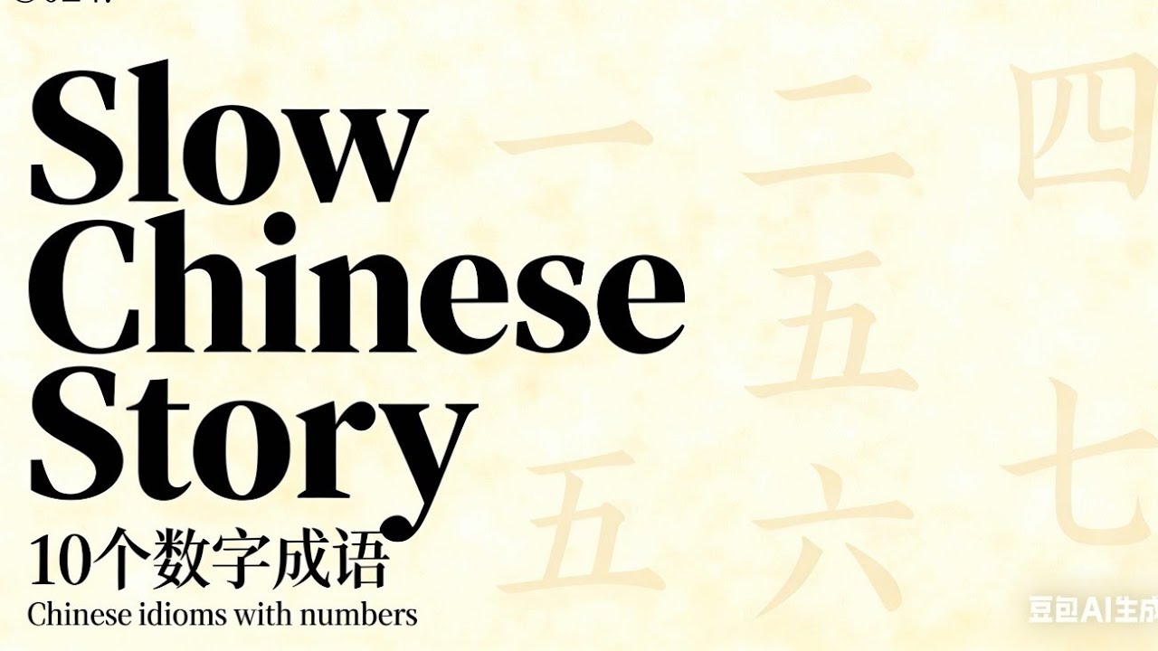 Slow Chinese Story | Chinese idioms with numbers (HSK 1–2) | Learn Chinese with Simple Stories