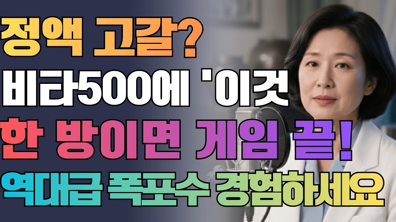 비타500에 '이것'을 섞어보세요, 활력이 넘쳐납니다!| 노후 남자 | 성 건강 | 시니어성건강 | 남자건강 | 오디오북