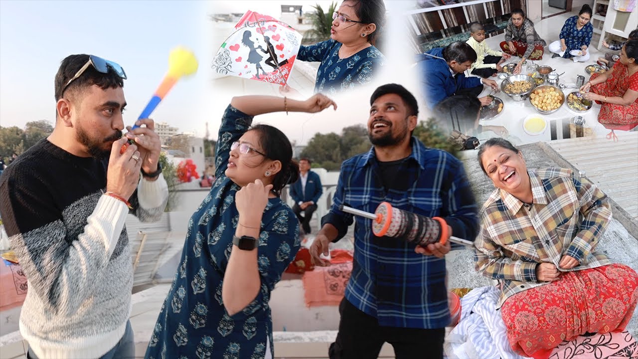 Pani Puri party | Uttarayan 2023 | Kite festival | Surat city