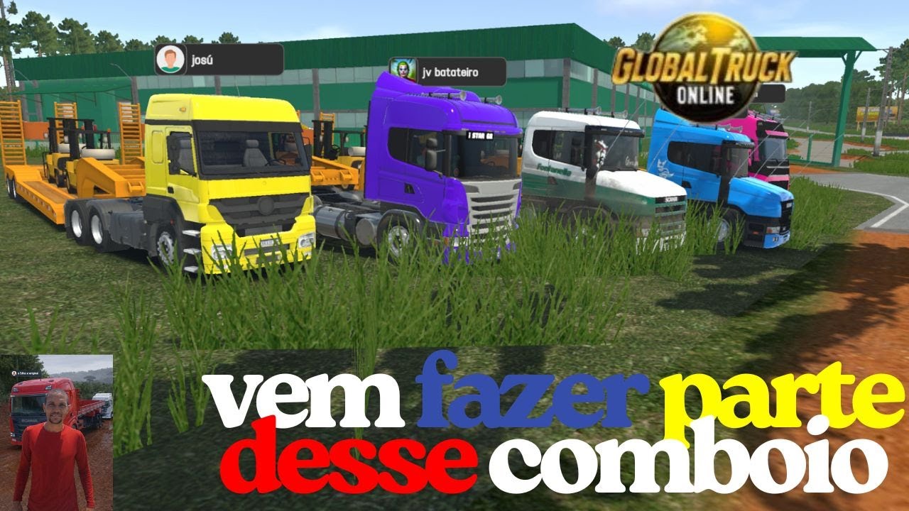 Global Truck Online  x  jogo de caminhão x JOGOS AO VIVO x GTA