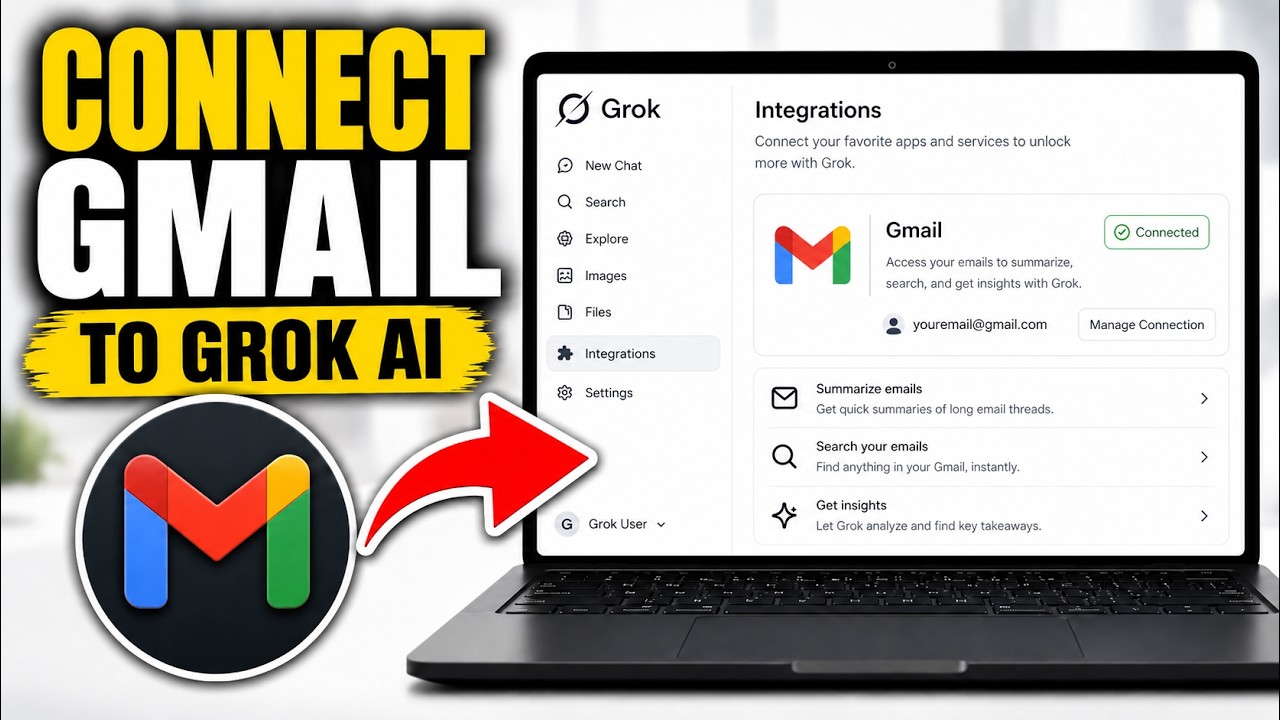 How To Connect Your Gmail Account With Grok AI