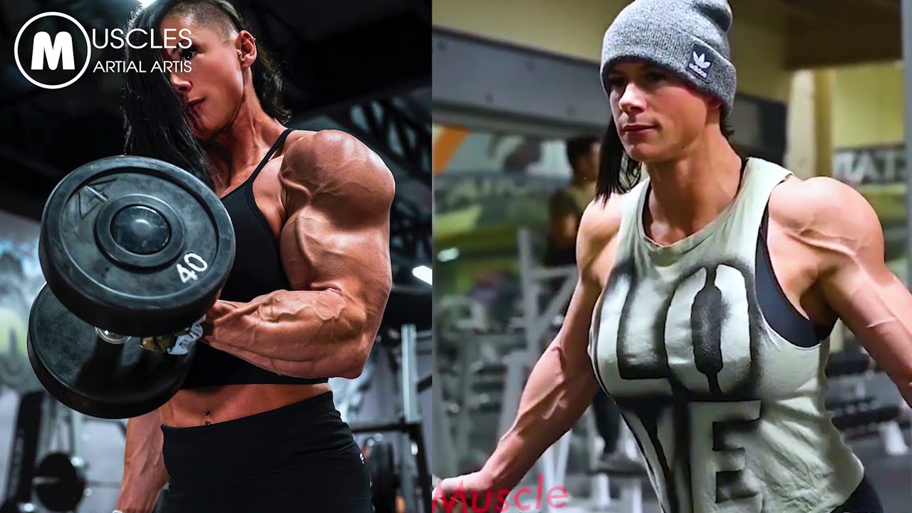 KRISTEN NUN–THE MOST MUSCULAR WOMAN FROM THE STATES