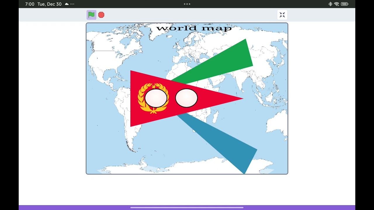Flag band 6 but it's Countryball faces